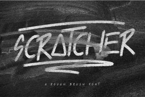 Scratcher – Handwritten Type