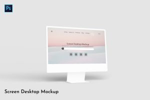 Screen Desktop Mockup
