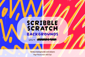 Scribble Scratch Background
