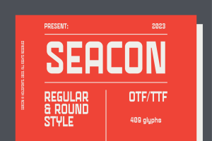 Seacon Headline Bold Font