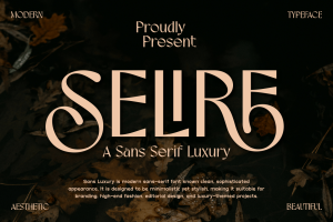 Selire – Sans Serif Luxury Font