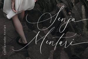 Senja Mentari – Women Luxury Wedding Font