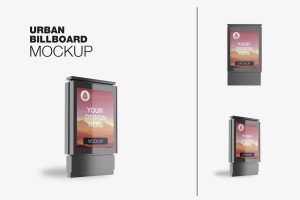 Set Advertisements Mockup