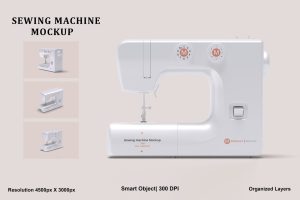 Sewing machine Mockup