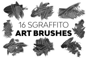Sgraffito Art Brushes