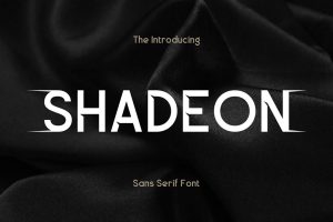 Shadeon Sans Serif Font