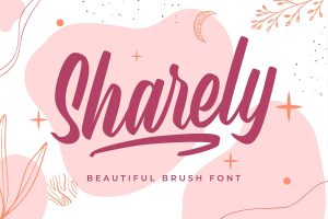 Sharely – Beautiful Brush Font