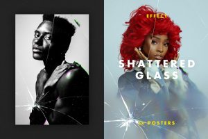 Shattered Glass Effect for Posters