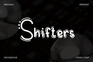 Shifters – Decorative Comic Font