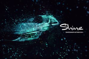 Shine CS3+ Photoshop Action