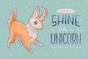 Shine Like a Unicorn | Procreate Brushes