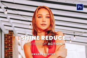 Shine Reduce Photoshop Action