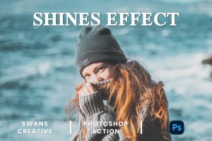 Shines Effect Photoshop Action