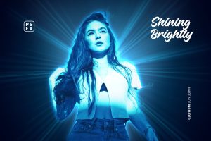 Shining Brightly Photo Effect