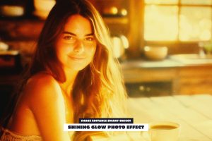 Shining Glow Photo Effect