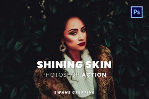 Shining Skin Photoshop Action