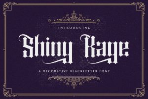 Shiny Kage – Blackletter Font