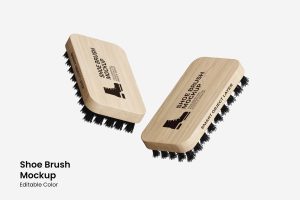 Shoe Brush Mockup