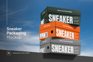 Shoes Box Mockup