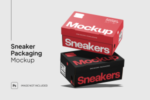 Shoes Box Mockup