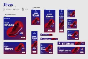 Shoes Product Web Banner Ad