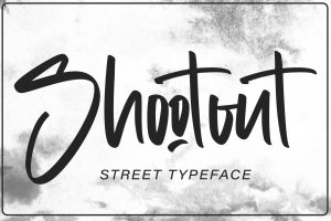 Shootout – Street Typeface