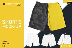 Shorts Mock-Up Set