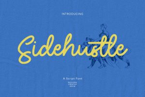 Sidehustle Vintage Script Font