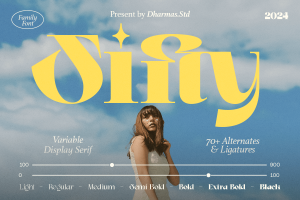 Sifty – Decorative Modern Serif