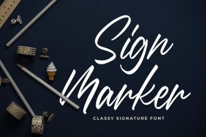 Sign Marker – Classy Signature Font