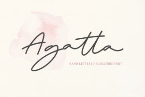 Signature Font