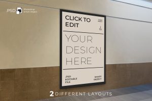 Signboard Ad Mockup
