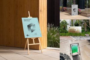 Signboard Advertising Mockups