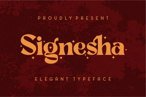 Signesha Elegant Typeface