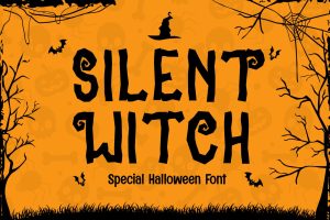 Silent Witch – a Special Halloween Season Font