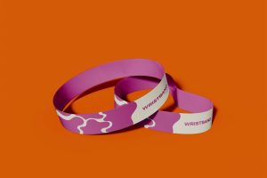 Silicone Wristband Mockup