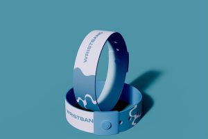 Silicone Wristband Mockup