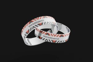 Silicone Wristbands Mockup