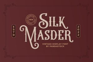 Silk Masder – Vintage Font