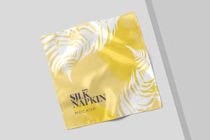 Silk Napkin Mockups