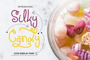 Silky Candy – Cute Sweet Font