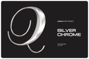 Silver Chrome Photoshop Action