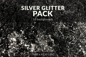 Silver Glitter Pack