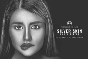 Silver Skin Effect Photoshop