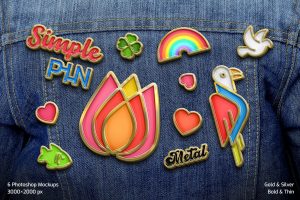 Simple Enamel Pin