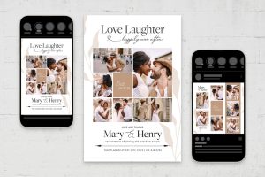 Simple Photo Collage Flyer Template