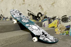 Skate Board Mockup