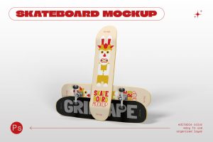 Skateboard Mockup