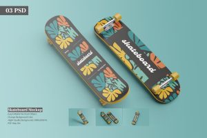 Skateboard Mockup