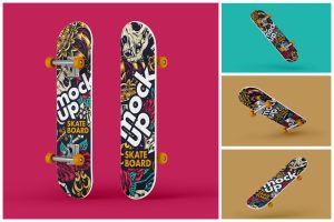 Skateboard Mockup Set